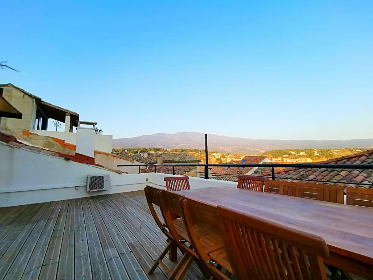 Hotel La Terrasse De Tiss Bédoin Exteriér fotografie