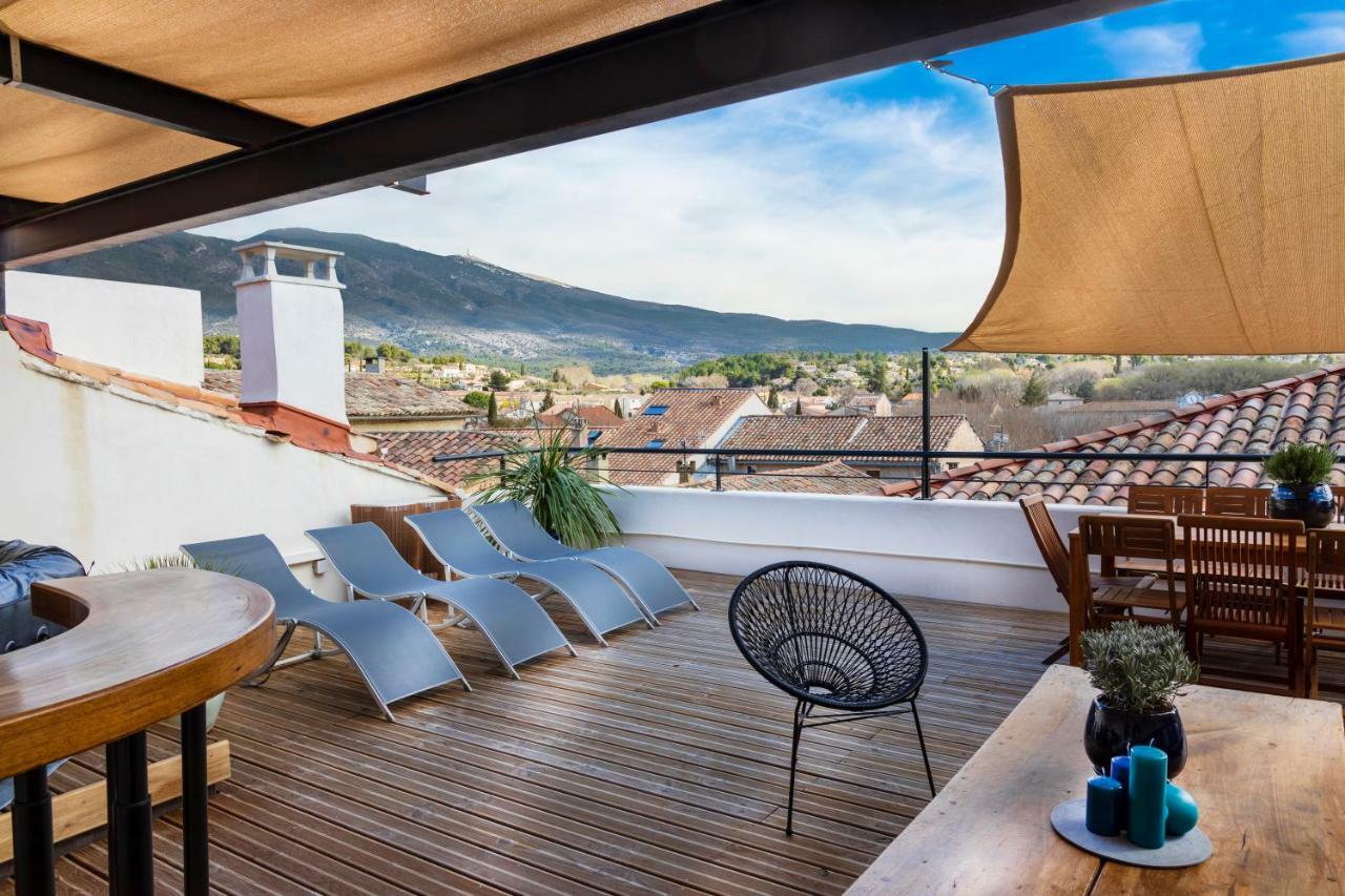 Hotel La Terrasse De Tiss Bédoin Exteriér fotografie