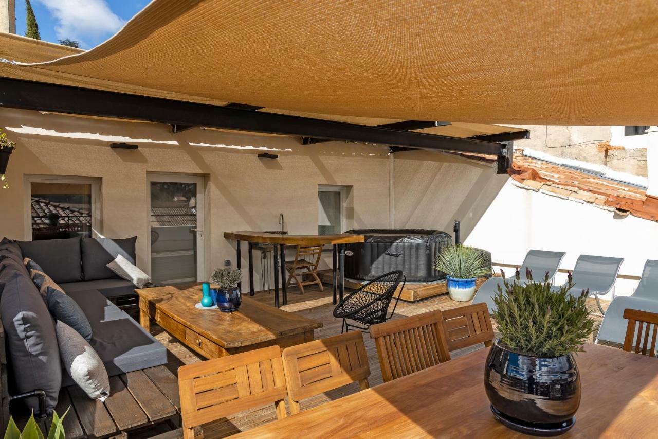 Hotel La Terrasse De Tiss Bédoin Exteriér fotografie